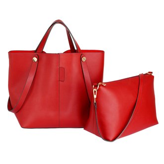 AG00198 - Red Women's Tote Shoulder Bag