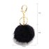 AGC1012 - Black Fluffy Bag Charms