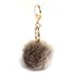 AGC1012 - Grey Fluffy Bag Charms