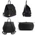 AG00513 - Black Backpack High School Bag