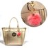 AGC1012 - Pink Fluffy Bag Charms