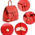AG00513 - Red Backpack High School Bag