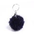 AGC1013 - Navy Fluffy Fur Bag Charms