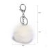 AGC1013 - White Fluffy Fur Bag Charms