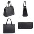 AG00527 - Wholesale & B2B Black Tote Shoulder Handbag Supplier & Manufacturer