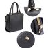 AG00530 - Wholesale & B2B Black Tote Shoulder Handbag Supplier & Manufacturer
