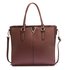 AG00420 - Coffee Split Design Tote Handbag