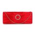 LSE00269 - Wholesale & B2B Red Sparkly Crystal Satin Evening Bag Supplier & Manufacturer