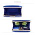 LSE00314 - Blue Satin Clutch Evening Bag