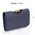 LSP1065A - Navy Kisslock Clutch Wallet