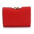 LSP1065A - Red Kisslock Clutch Wallet