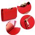 LSP1065A - Red Kisslock Clutch Wallet