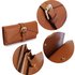 LSP1042A - Brown Buckle Detail Purse/Wallet