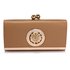 LSP1068A - Nude Kiss-Lock Purse/Wallet with Metal Decoration