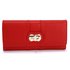 LSP1055A - Red Twist Lock Purse/Wallet