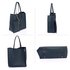 AG00549 - Navy Tote Bag With Removable Pouch