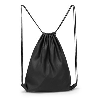 AGD005 - Black Drawstring Backpack