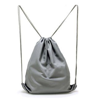 AGD005 - Grey Drawstring Backpack