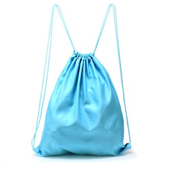 AGD005 - Sky Blue Drawstring Backpack