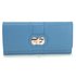 LSP1055A - Blue Twist Lock Purse/Wallet