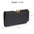 AGP1070 - Black Kisslock Clutch Wallet