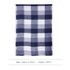 AGSC205 - Navy Women's Check Print Winter Scarf