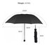 AGU0011 - Black Essential Lightweight Manual Open Umbrella