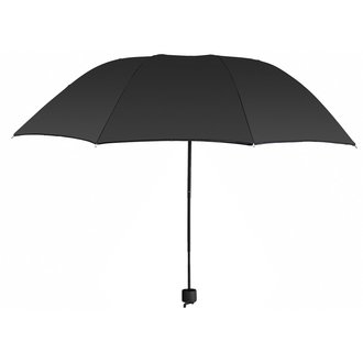 AGU0011 - Black Essential Lightweight Manual Open Umbrella