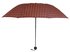 AGU0012 - Burgundy Window Pane Check Manual Open Umbrella