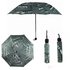 AGU0013 - Green Newspaper Print Manual Open Umbrella