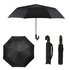 AGU0210 - Black Crook Handle Auto Open Umbrella