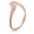 AGR0035 - Gold Crystal Adjustable Fashion Ring