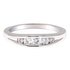 AGR0044 - Silver Sparkle Crystal Fashion Ring