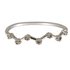 AGR0045 - Silver Sparkle Crystal Ring