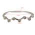 AGR0045 - Silver Sparkle Crystal Ring