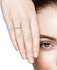 AGR0045 - Silver Sparkle Crystal Ring