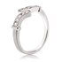AGR0051 - Silver Sparkle Crystal Fashion Ring