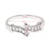 AGR0051 - Silver Sparkle Crystal Fashion Ring