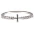 AGR0058 - Silver Crystal Plus Fashion Ring