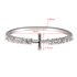 AGR0058 - Silver Crystal Plus Fashion Ring