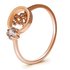 AGR0065 - Gold Sparkle Crystal Fashion Ring
