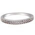 AGR0080 - Silver Sparkle Crystal Engagement Ring