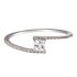 AGR0086 - Silver Wedding Crystal Ring