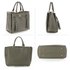 AG00551 - Grey Women's Tassel Shoulder Handbag