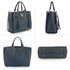 AG00551 - Wholesale & B2B Navy Women's Tassel Shoulder Handbag Supplier & Manufacturer