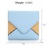 AGP1087 - Blue / Beige Envelop Purse/Wallet