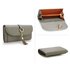 AGP1091 - Grey Flap Purse/Wallet With Tassel