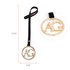 AGC1023 - Gold Anna Grace Brand Logo Bag Charms