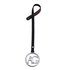 AGC1024 - Silver Anna Grace Brand Logo Bag Charms