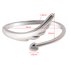 AGR0036 - Silver Sparkle Fashion Adjustable Ring
